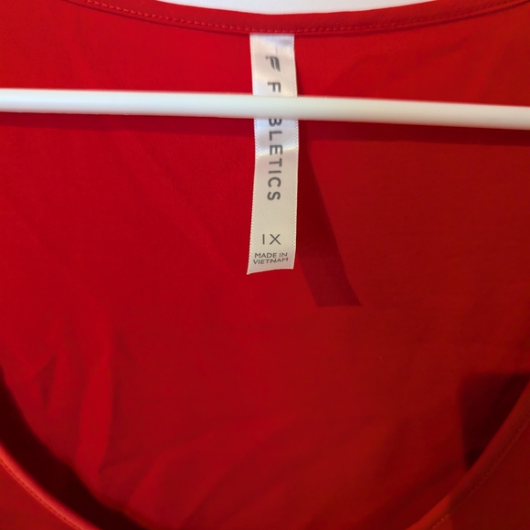 Fabletics Bold Red Tank Top - Picture 2 of 3